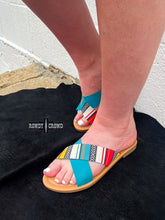 Load image into Gallery viewer, western shoes, western sandals, western casual,  western dressy, western accessories, western wholesale, western wholesale accessories, wholesale shoes, western wholesale shoes, western women&#39;s shoes, womens shoes, wholesale womens shoes, serape sandals, western serape sandals
