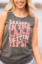Load image into Gallery viewer, Errbody In The Lake Gettin’ Tipsy Tank
