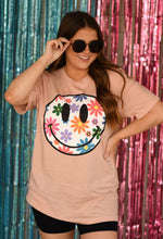 Load image into Gallery viewer, Colorful Daisy Smiley Mommy &amp; Me Tees
